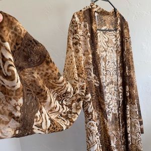 Cute printed vintage robe